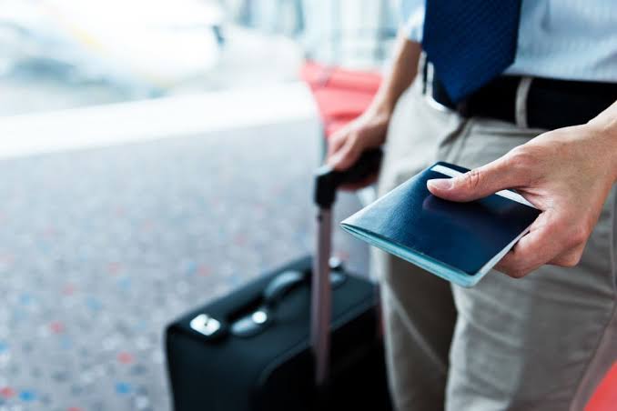 Travel map and passport